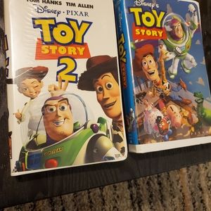 Vintage Walt Disney's Toy Story VCR movies